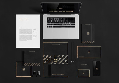 高级文具模型样机下载（PSD）