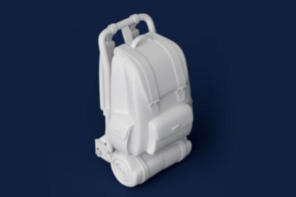 百搭户外拓展背包模型下载（FBX）