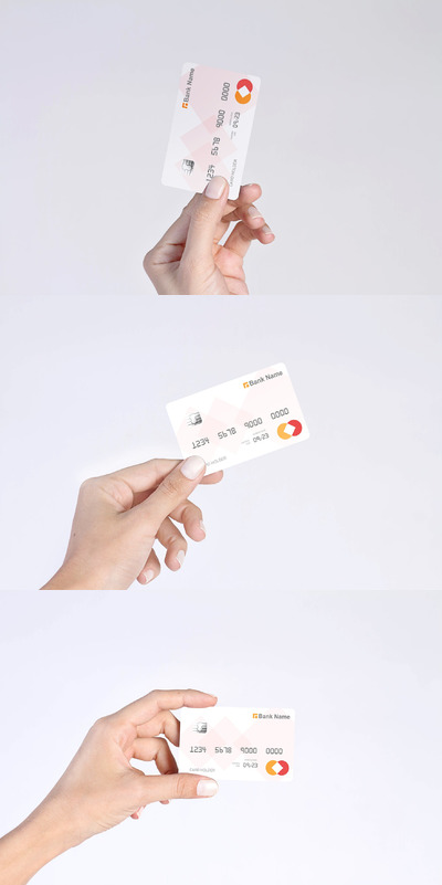 信用卡银行卡IC卡设计样机（PSD）