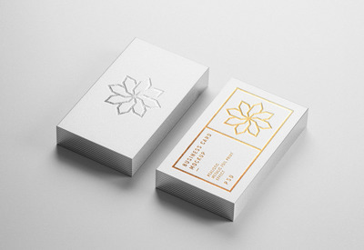 现代高端商务名片设计样机[PSD]