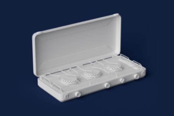 野营野炊炉烧烤箱C4D模型下载（FBX）