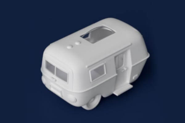 野营露营车C4D模型下载（FBX）