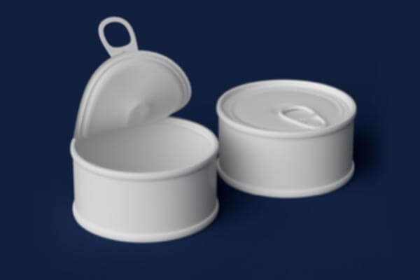 铁皮金枪鱼罐头C4D模型下载（FBX）