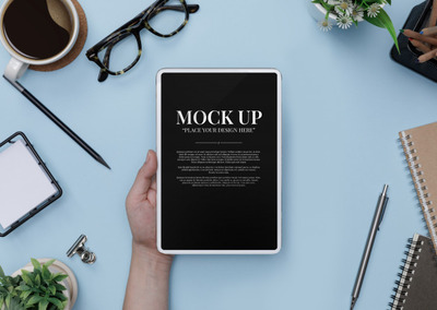 平板电脑产品样机[PSD]