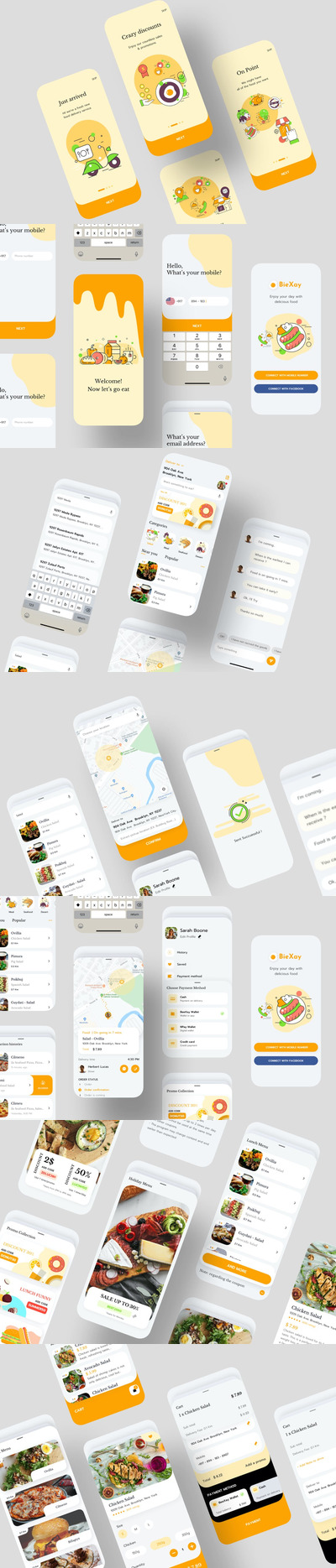 比克斯食品配送移动应用APP（SKETCH）
