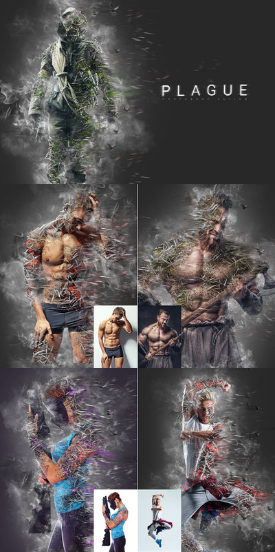 酷炫电影效果的PS动作（ATN,ABR,PAT）