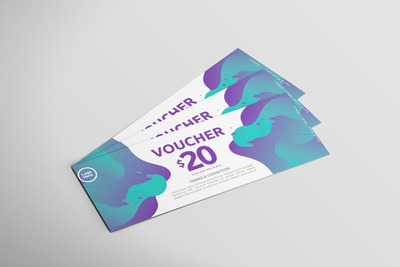 营销感强的优惠券模板（AI,EPS,PSD）