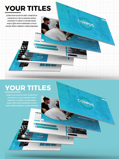 网页Ui设计展示屏幕样机（PSD）