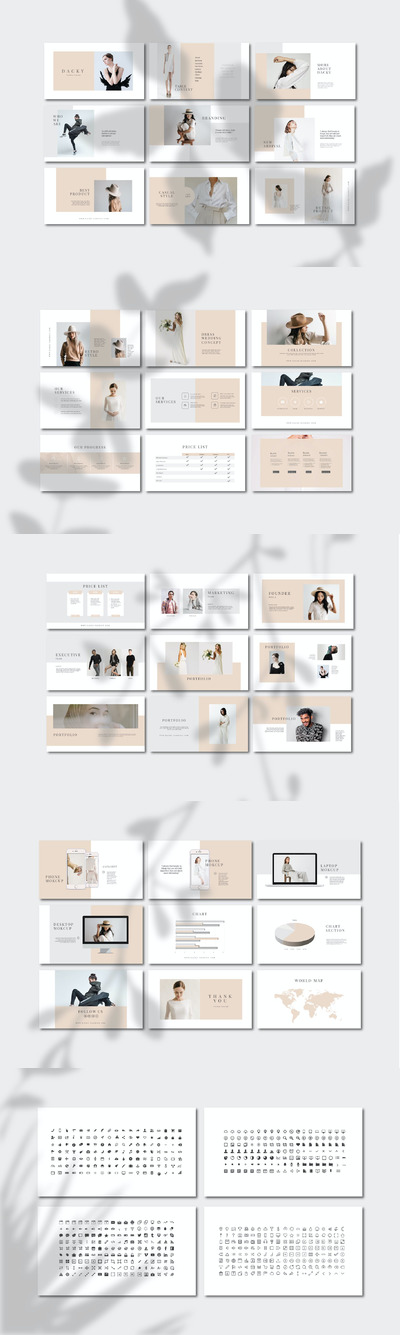 时尚温馨高雅的PPT模板（PPT,PPTX）