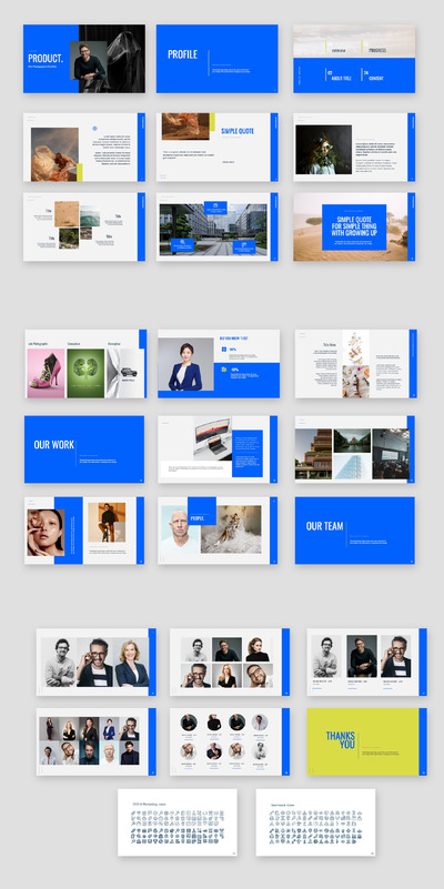 高端简约的企业PPT模板（KEY,PPT）
