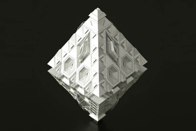 史前科幻科技文明C4D模型下载（OBJ）