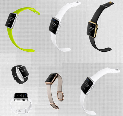 7个苹果手表样机