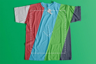 T恤平面展示样机