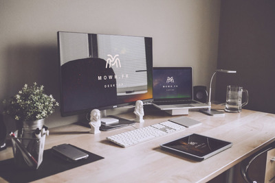 家庭办公室场景样机