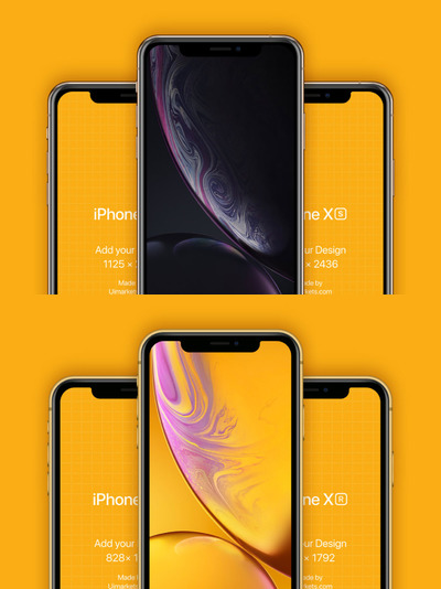 高端iPhone XS和XR样机