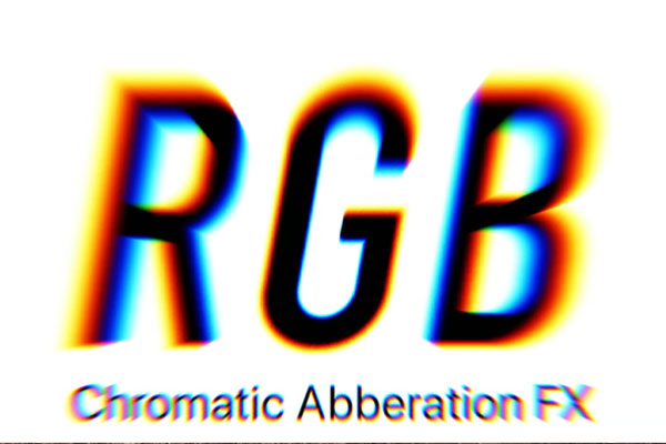 RGB毛刺色差效果ps动作下载