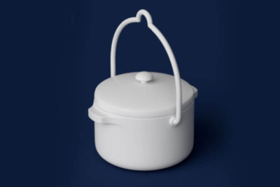 野餐煮饭锅C4D模型（FBX）