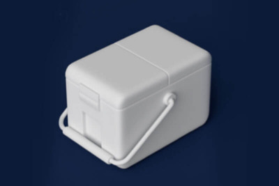 野餐必备随身保温箱C4D模型（FBX）