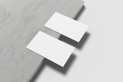 极简名片展示模型