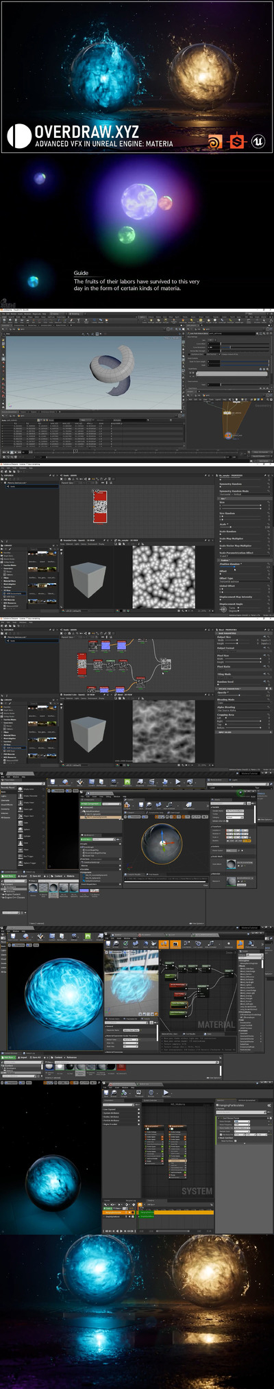 Unreal 高级视觉材料效果教程