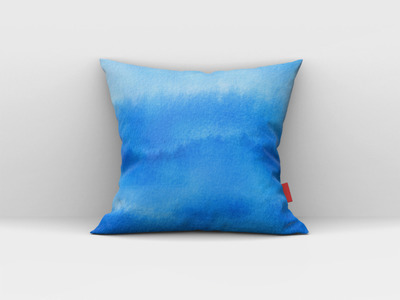 靠墙的方形枕头模型