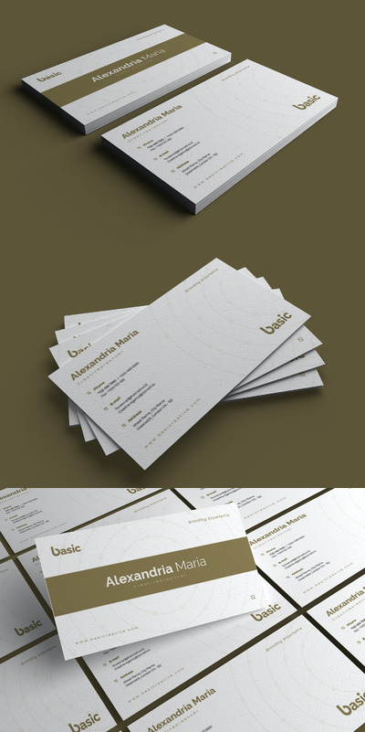 企业家创意名片模板(AI,EPS,PSD)