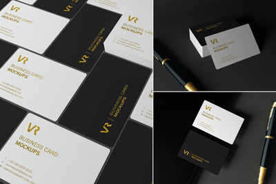 高端名片设计模板下载(PSD)