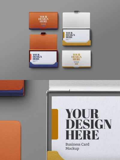 金属名片夹模型样机（PSD）