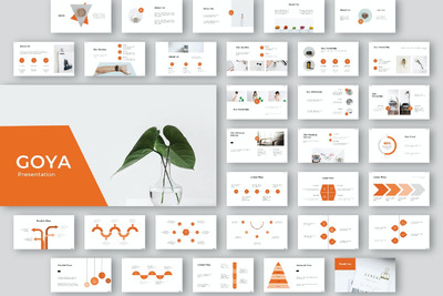 简约清新优雅时尚多用途大数据powerp幻灯片演示模板（pptx）