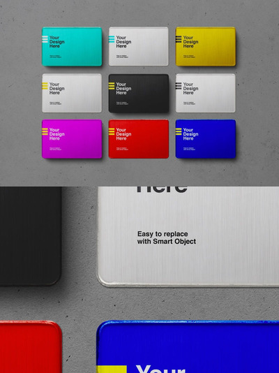 高端名片套装样机(PSD)