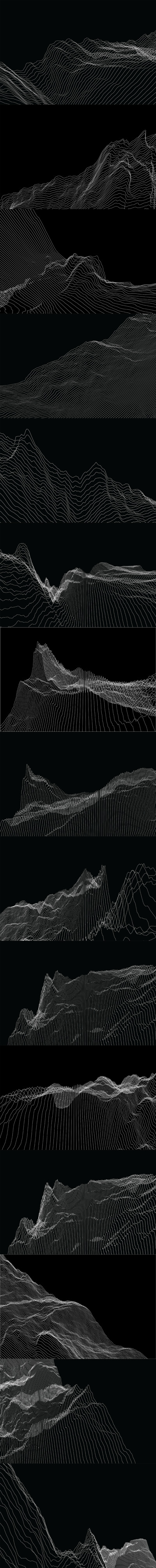 线条噪波效果的几何背景(AI,EPS)