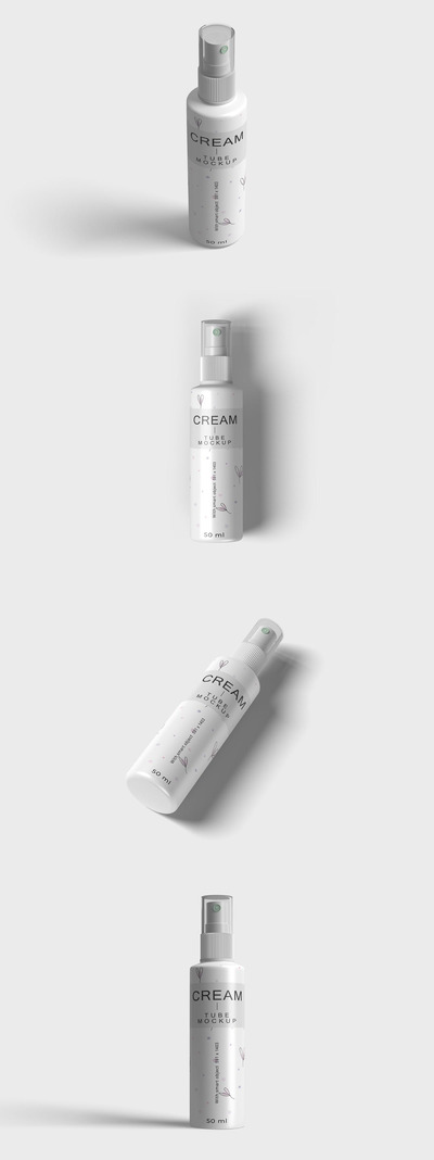 护肤品包装设计样机(PSD)