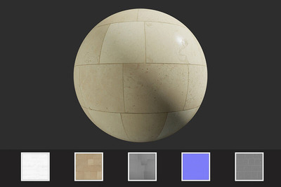 大理石地板或墙砖无缝材质贴图下载（JPG）