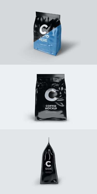 咖啡包装设计样机(PSD)