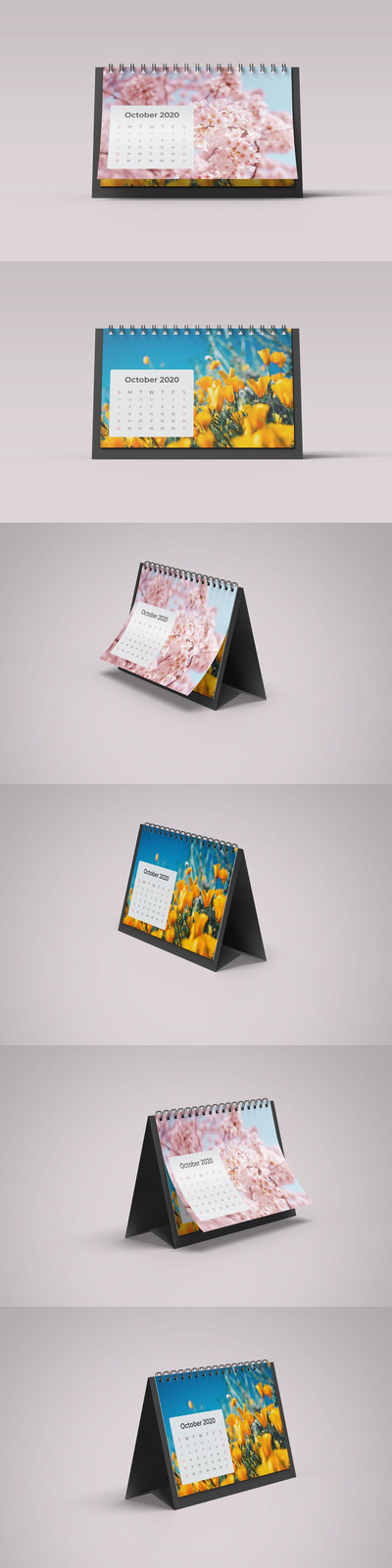 桌面日历样机（PSD）