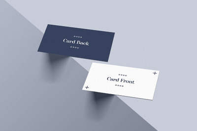 酷炫商业名片模板（PSD）