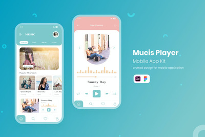 精美APP UI模板下载（SVG,XD,FIG）