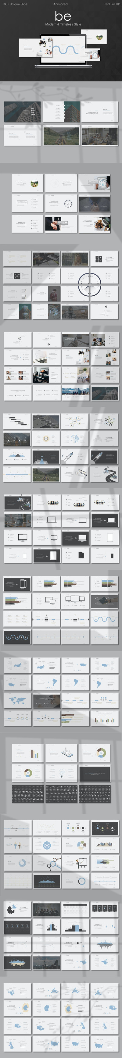 简约优雅时尚高端多用途大数据powerpoint幻灯片演示模板（pptx）