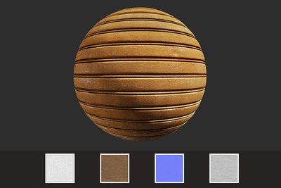 生锈+腐蚀后的无缝金属墙面贴图（JPG）