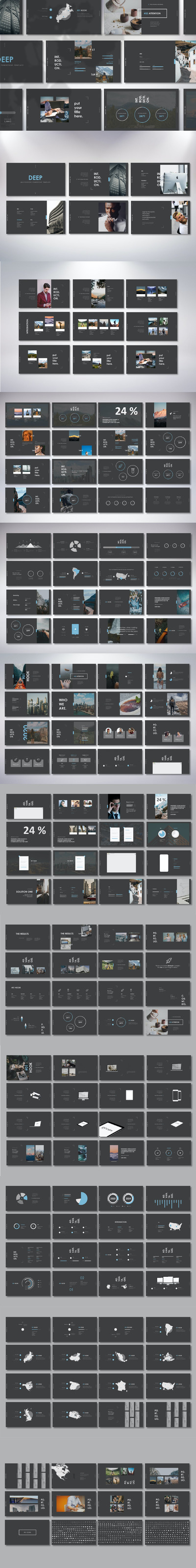 多用途商业计划书PPT模板（PPTX,PPT）
