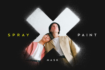 气溶胶喷雾面膜样机展示模型mockups