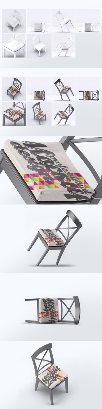 椅垫实物模型样机（PSD）