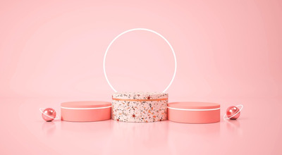 现代极简展台设计展示场景[JPG]