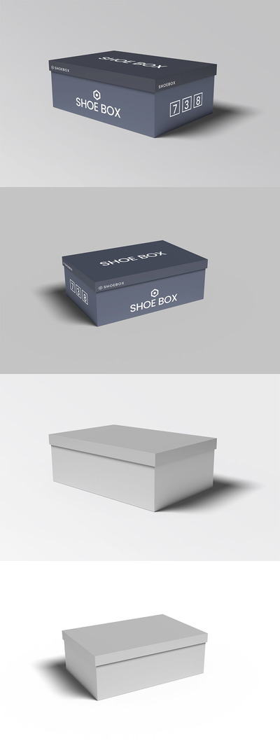 鞋盒设计样机（PSD）
