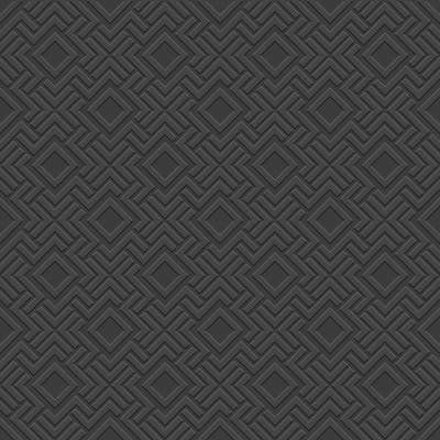 黑色3D几何无缝图案背景