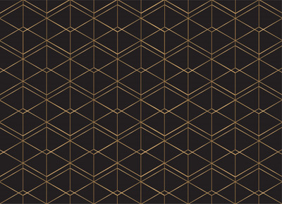 金色线条几何图案背景