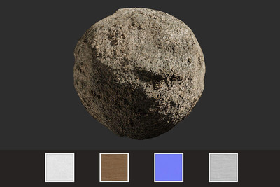 山体岩石墙面材质贴图（JPG）