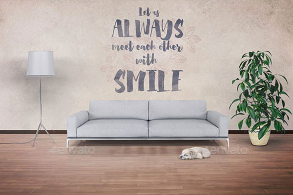 室内家具元素场景样机生成器[1.3GB,PSD]