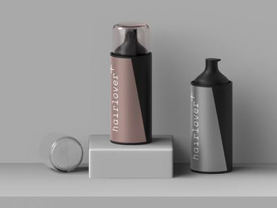 发胶/洗发水瓶子模型