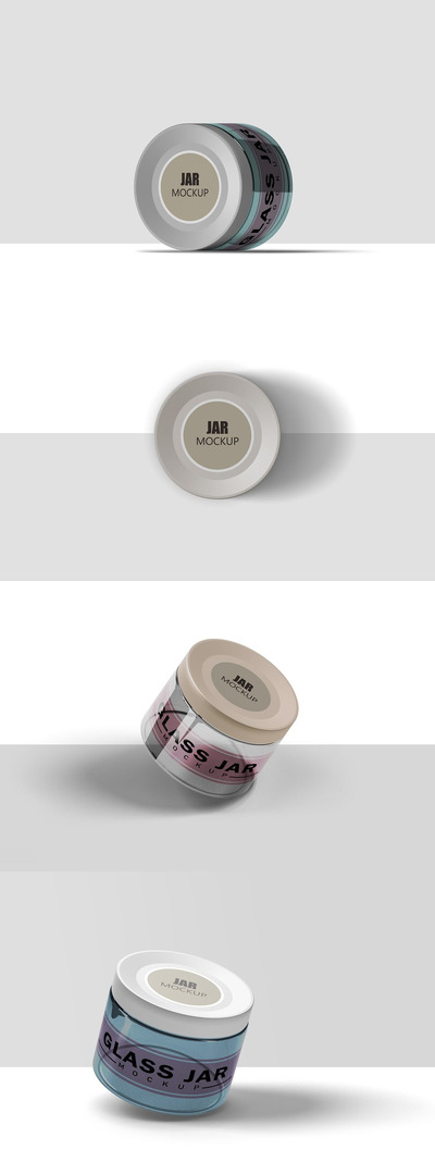护肤品罐子设计样机（PSD）